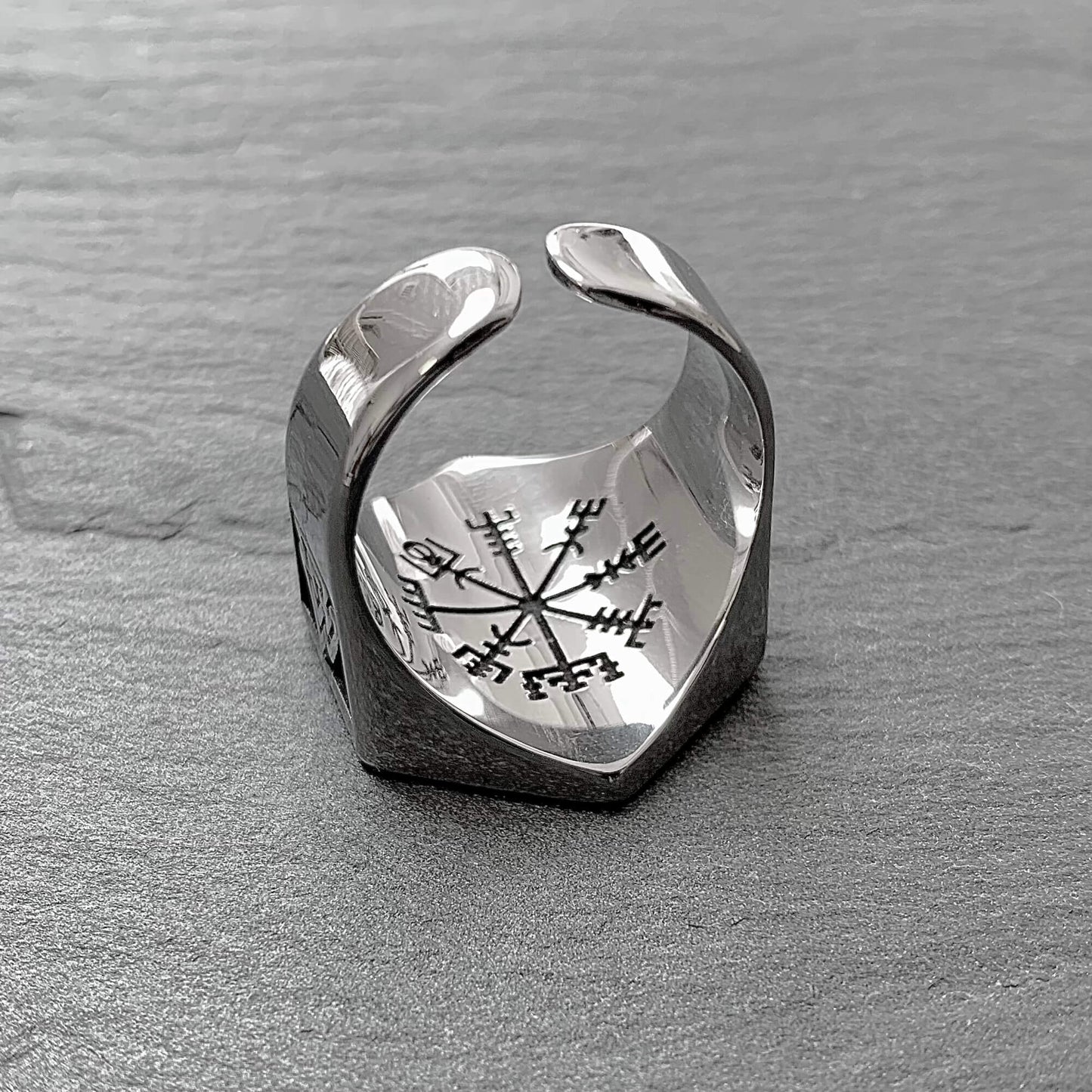 Viking Compass Ring