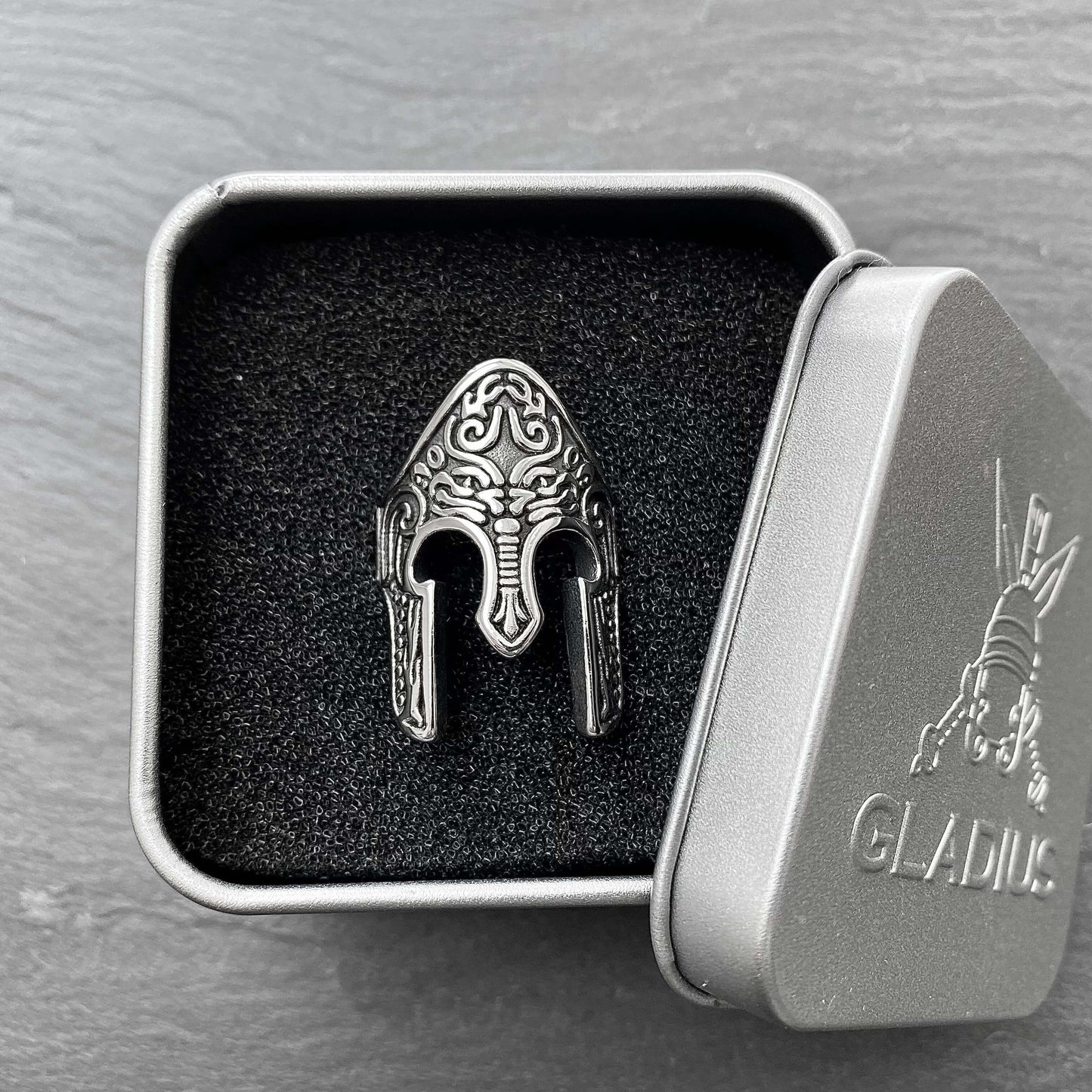 Achilles Helmet Ring
