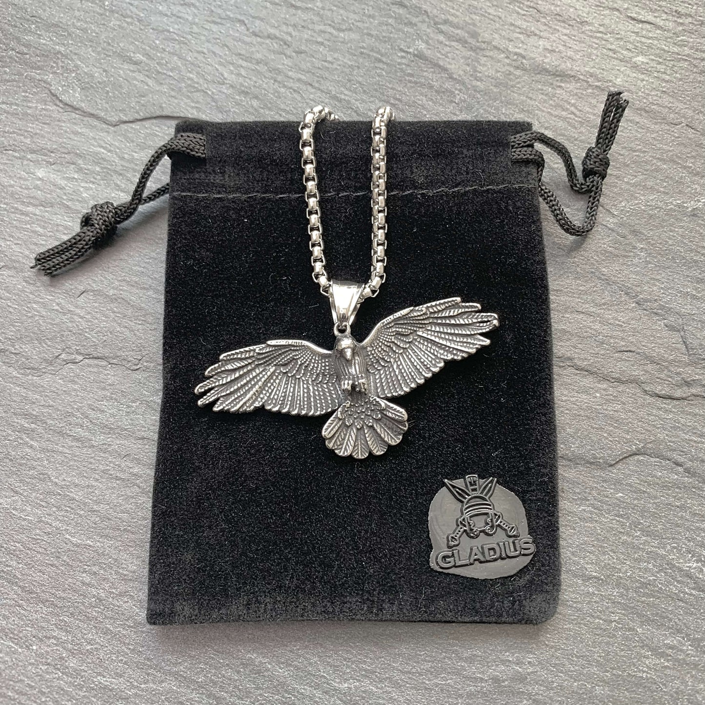 Roman Eagle Necklace