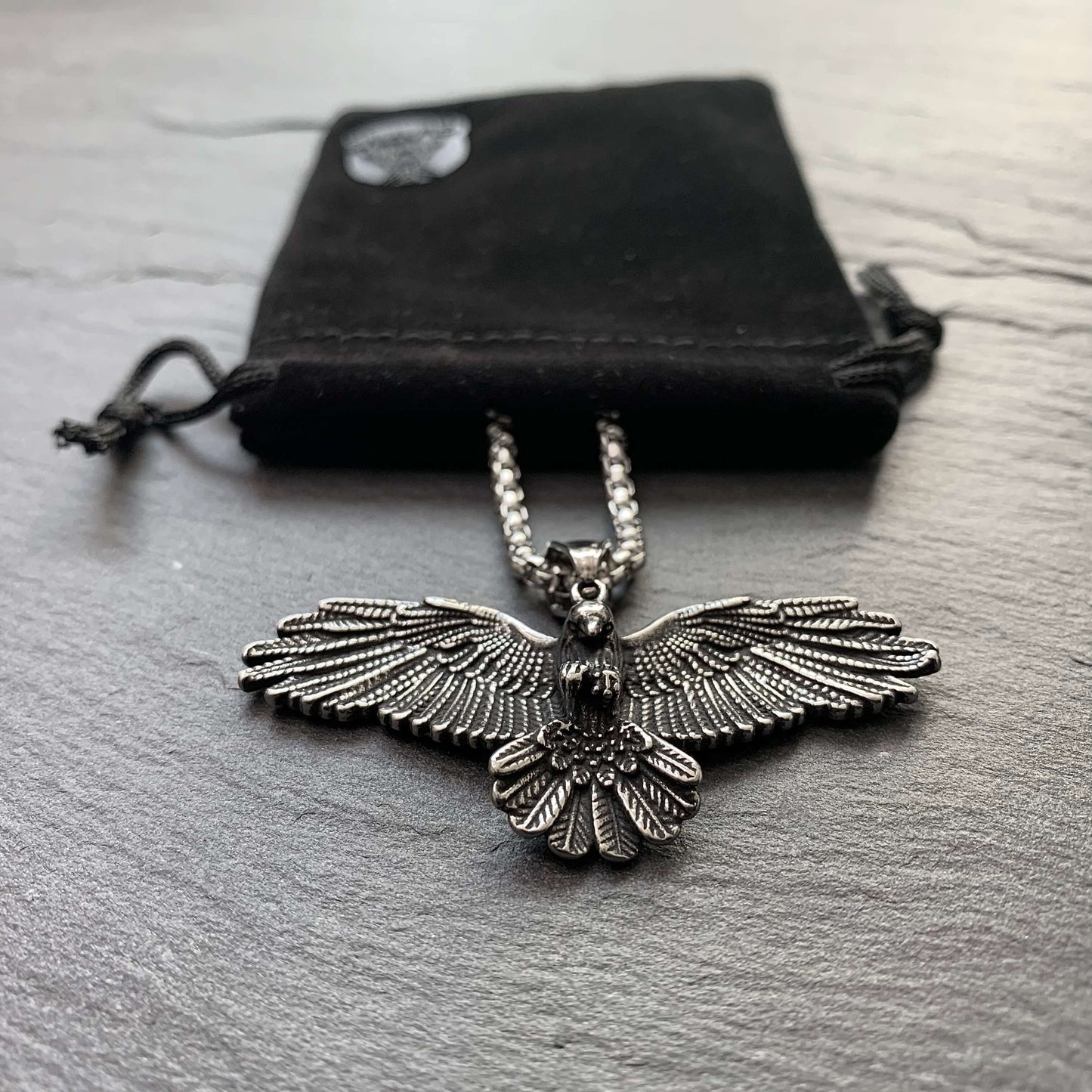 Roman Eagle Necklace