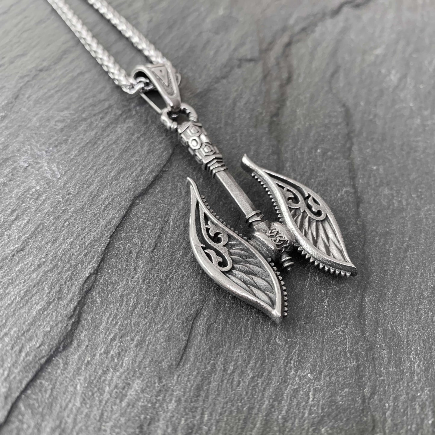 Double Axe Necklace
