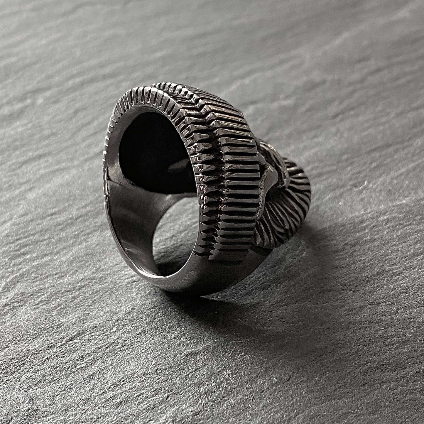 Beanie Skull Ring