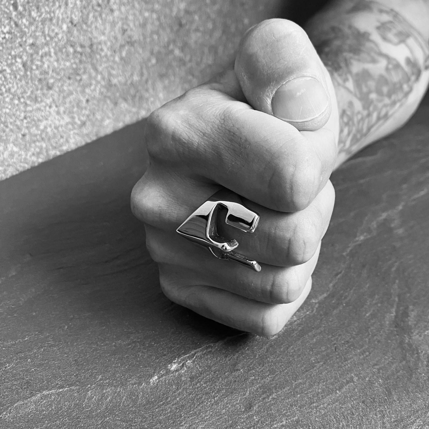 Knight Helmet Ring