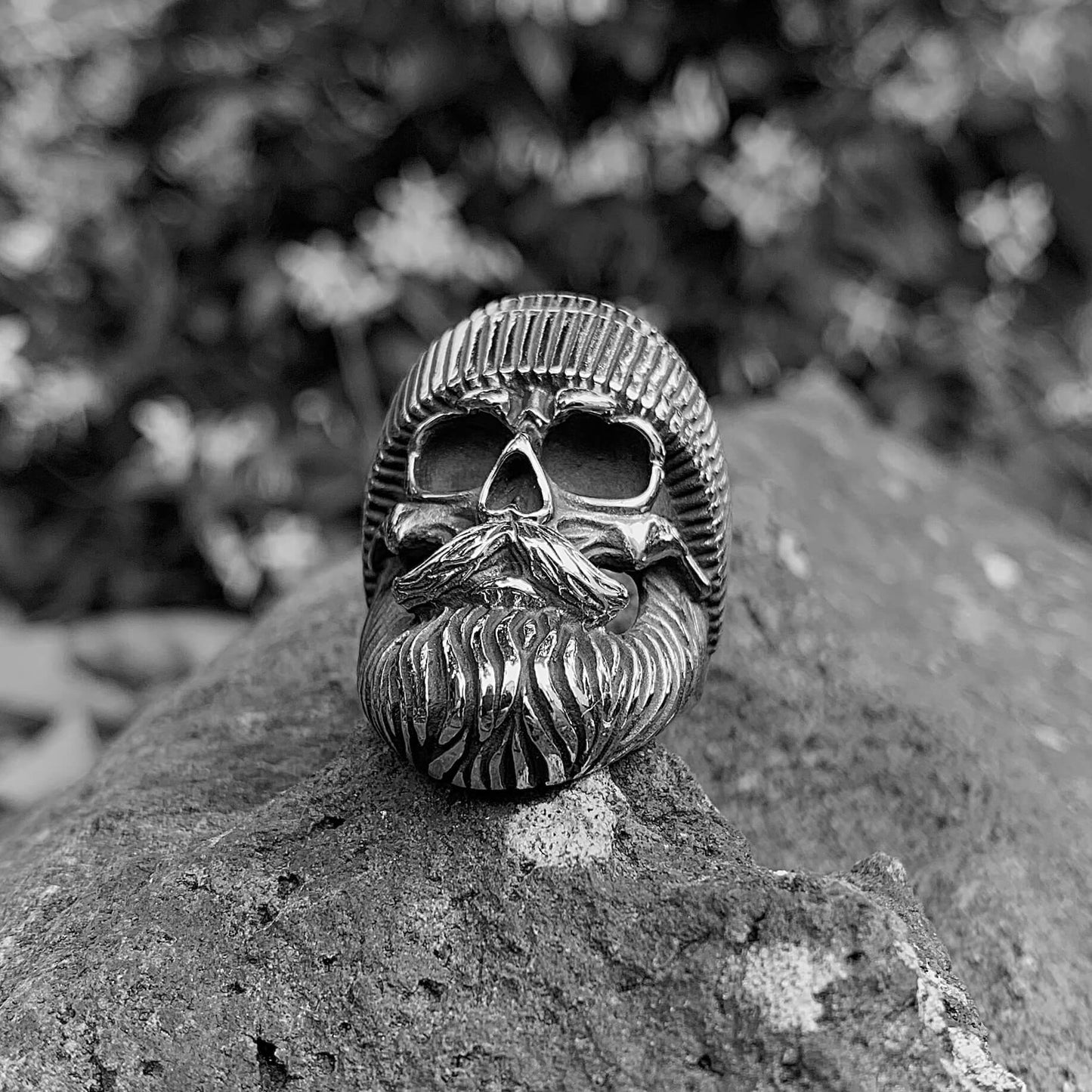 Beanie Skull Ring