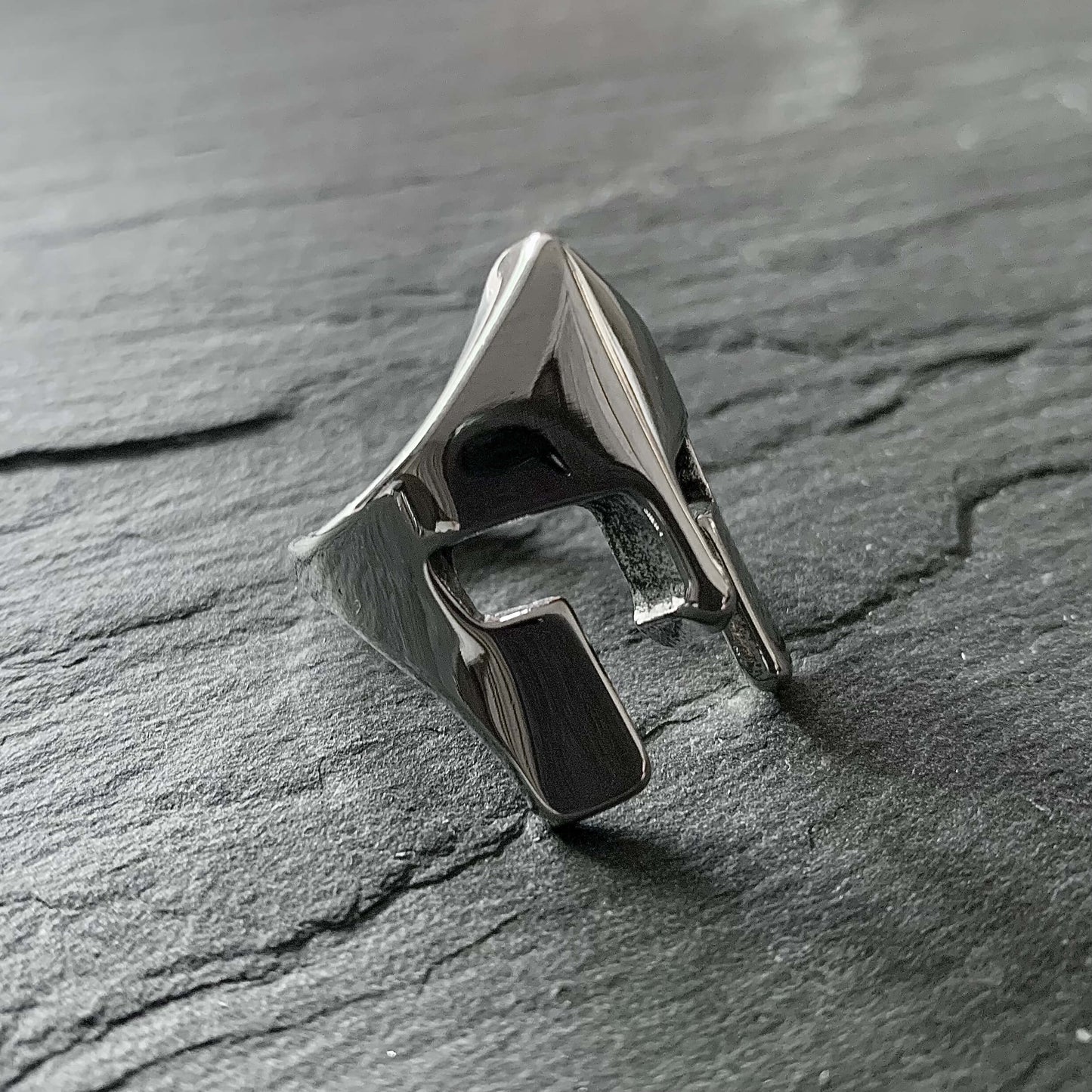 Knight Helmet Ring