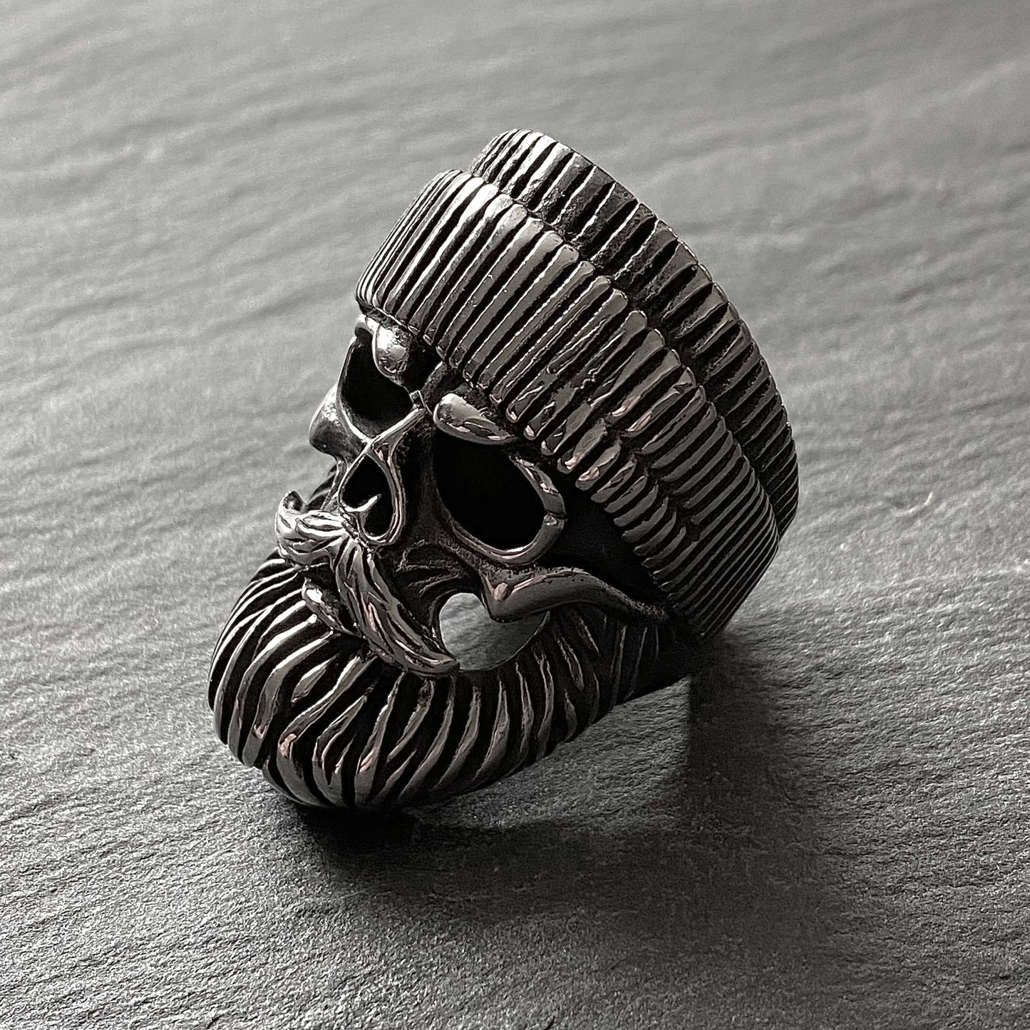 Beanie Skull Ring