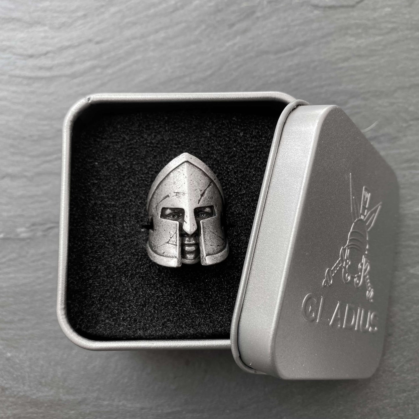 Leonidas Helmet Ring
