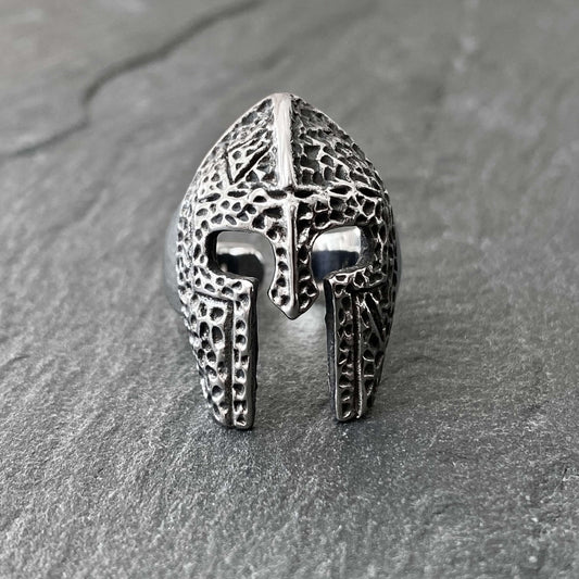 Warrior Helmet Ring