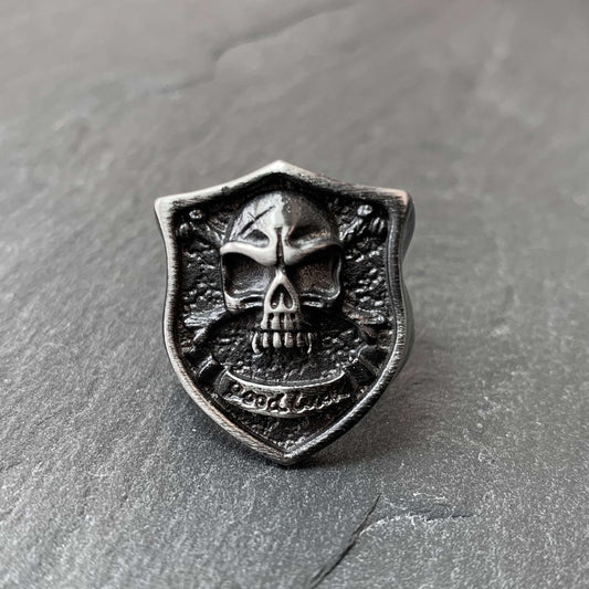 Skull Emblem Ring