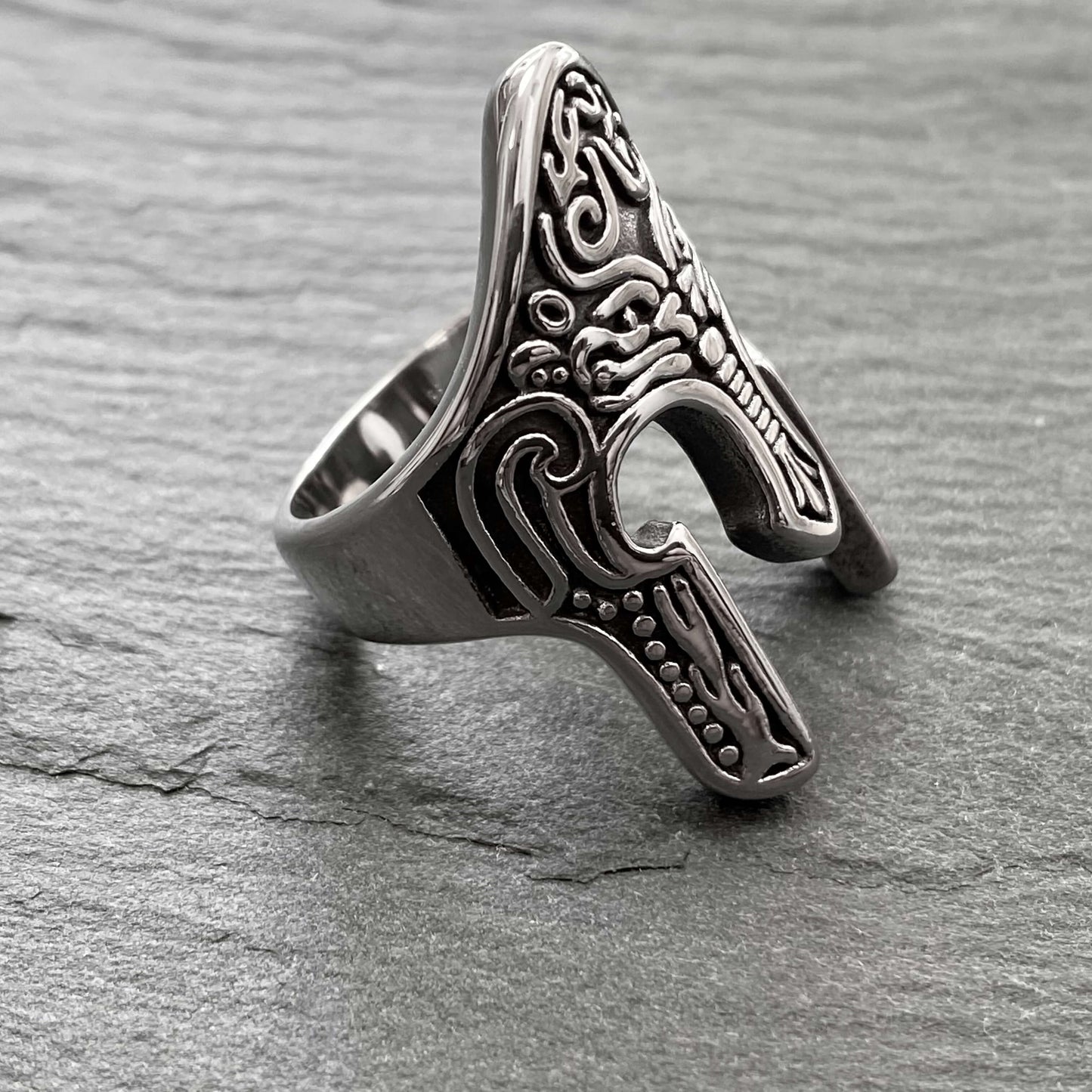 Achilles Helmet Ring